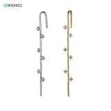 Kikichicc 925 Silver Ear Thread Cuff Earring