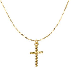 925 Silver Punk Cross Oval Coin Pendant Necklace