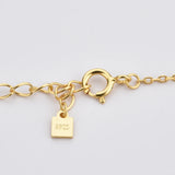 925 Silver Cross Pendant Necklace Crystal Jewels