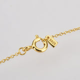 Kikichicc 925 Silver Zircon Pendant Choker Necklace 7 Rainbow Chains