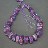 Purple Crystal Quartz Cut Shape Point Pendant for Jewelry Making