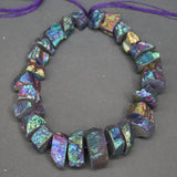 Rainbow Crystal Quartz Point Pendant Full Strand
