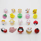 Cartoon Bells Charm Necklace Pendant Kids Bracelet DIY Craft Jewelry