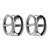 Kinel 925 Sterling Silver Earrings Retro Style Fine Jewelry