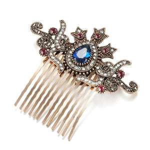 Kinel Retro Crown Hair Comb for Women, Ethnic Bridal Gift