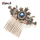 Kinel Retro Crown Hair Comb for Women, Ethnic Bridal Gift
