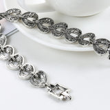 Kinel Boho Charm Crystal Bracelet Vintage Jewelry