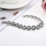 Kinel Boho Charm Crystal Bracelet Vintage Jewelry