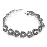 Kinel Boho Charm Crystal Bracelet Vintage Jewelry