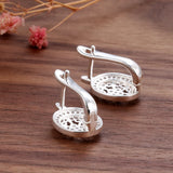 925 Silver Zircon Spinel Stud Earrings Fien Jewelry