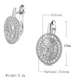 925 Silver Zircon Spinel Stud Earrings Fien Jewelry