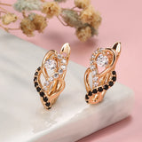 Kinel Marquise CZ Flower Stud Earrings Set