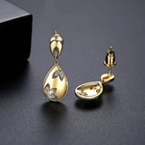 Kinel Hot 18K Jewelry Set Dangle Earrings Necklace For Women