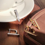 Kinel 14K Zircon Stud Earrings Fine Jewelry