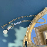 Kinel Baroque Pearl Choker Necklace Women's Jewelry Gift