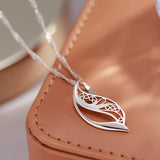 Kinel Rose Pendant Necklace 585 Metal Ethnic Jewelry