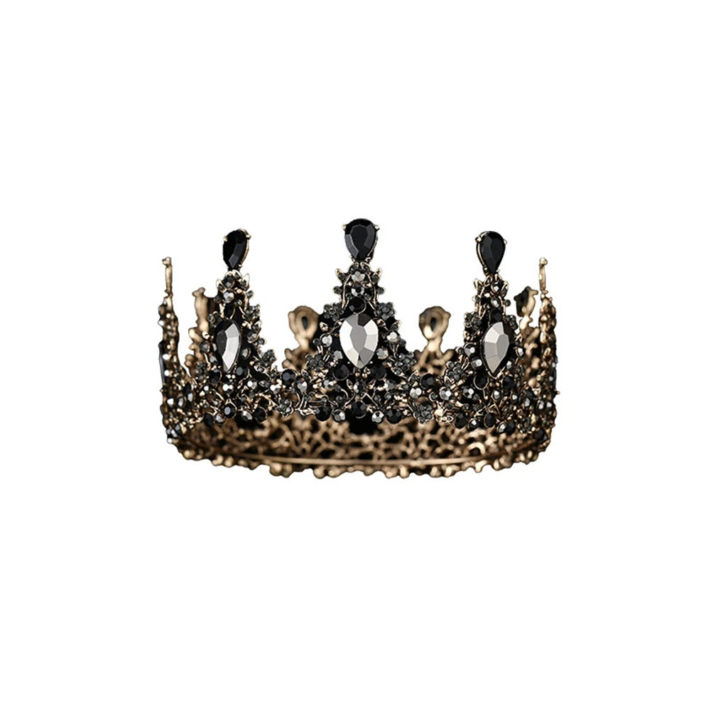 Vintage Rhinestone Crystal Crowns for Theater Balls