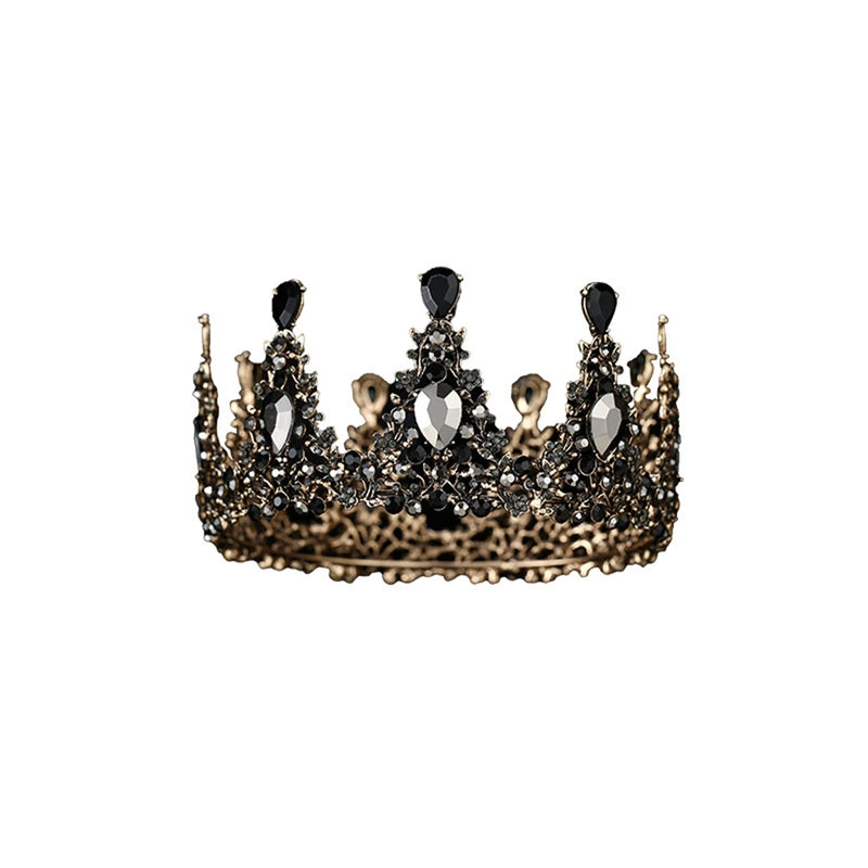 Vintage Rhinestone Crystal Crowns for Theater Balls