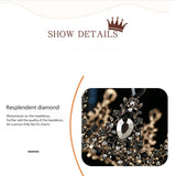Vintage Rhinestone Crystal Crowns for Theater Balls