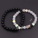 King&Queen Crown Distance Couple Bracelets His and Her Friendship