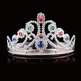 Adjustable King Queen Crown Birthday Cosplay Headdress