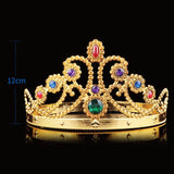 Adjustable King Queen Crown Birthday Cosplay Headdress