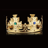Adjustable King Queen Crown Birthday Cosplay Headdress