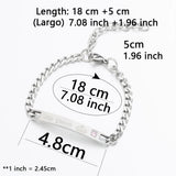 King Queen Matching Metal Couples Bracelet Stainless Steel Jewelry Gift