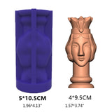 King/Queen Silicone Mold for Resin Epoxy DIY