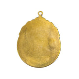 Mongolian Elemental Jewelry Pure Copper Genghis Khan Pendant