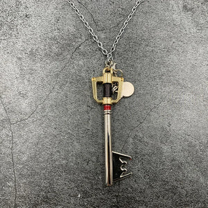 Kingdom Hearts Necklace Pendant Keychain Mickey Key Anime Jewelry