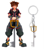 Kingdom Hearts Sora Keyblade Keychain Pendant Key Chain Choker