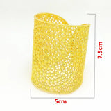 Big Bangle for Women Dubai Bride Wedding Bracelet Africa Bangle Jewelry