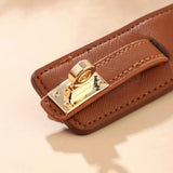Kirykle 6-Layer Wide Charm Leather Bracelet for Women's Party Jewelry