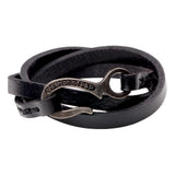 Vintage Multilayer Wrap Leather Charm Bracelet