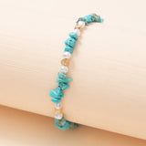Kirykle Turquoise Bracelet Natural Stone Beads