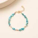Kirykle Turquoise Bracelet Natural Stone Beads