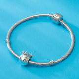 925 Silver Beads Big Hole Sterling Silver European Charm Beads