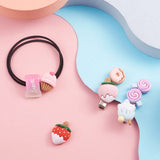 Kissitty 100Pcs 25 Style Strawberry fruit Opaque Resin Cabochons