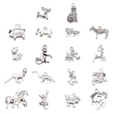 Kissitty 108Pcs Tibetan Style Animal Charms Set for Jewelry Making