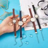 Kissitty DIY Flat Round Link Bracelet Kit 14Pcs