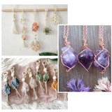 Kissitty 20 Pcs Mixed Rough Natural Stone Beads DIY Bracelets Necklaces Earrings
