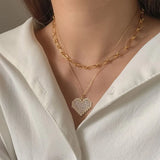 Kissitty 20Pcs Heart Alloy Rhinestone Pendant for Jewelry Making