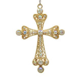 Kissitty Cross Pendant for Necklace DIY Jewelry Making