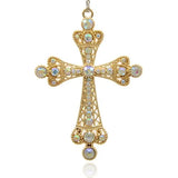 Kissitty Cross Pendant for Necklace DIY Jewelry Making