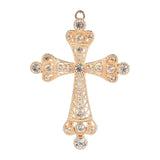 Kissitty Cross Pendant for Necklace DIY Jewelry Making