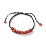 Kissitty Natural Stone Adjustable Bracelets Mix Bead Jewelry Findings