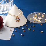 Kissitty 810 Pcs Mixed Sew-on Rhinestone Iron Prong Settings