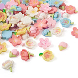 Kissitty 95Pcs Mixed Flower Shape Resin Cabochons for DIY Jewelry Making