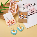 Kissitty Earring Making Kit With Pink Cutting Dies Molds
